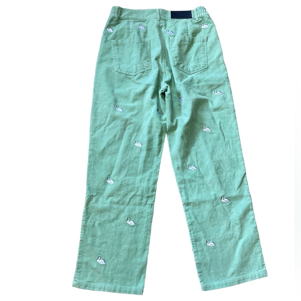 Lazy Oaf Swan Song Embroidered Corduroy Pants Men… - image 6